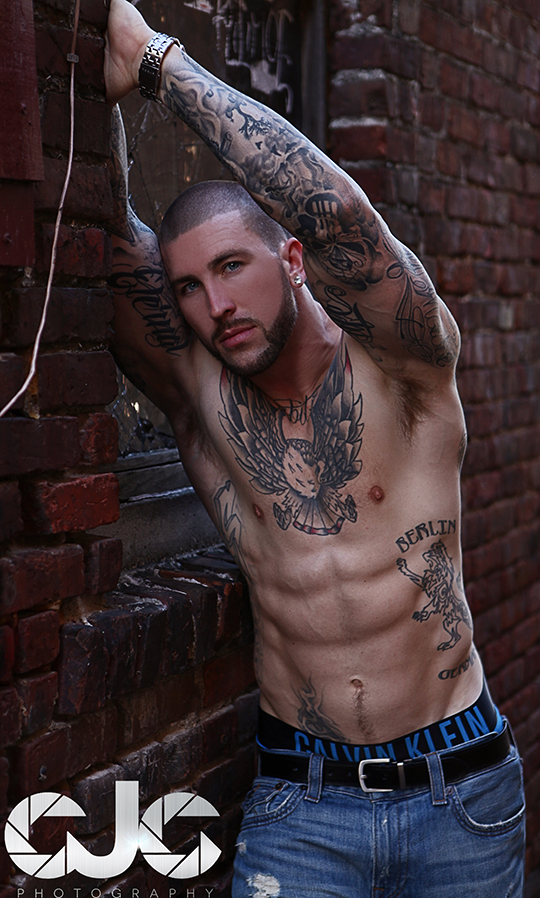 CJC Photography, Bryan Snell, Bryan Snell tattoo model, Boston photographer, florida, photographer, book cover photographer, romance book cover photographer