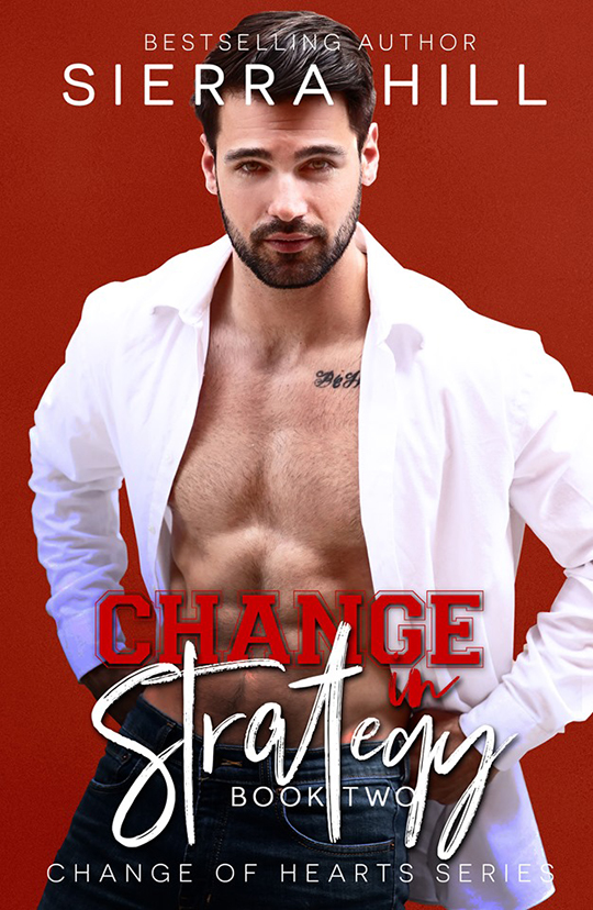 Change In Strategy by Sierra Hill, Sierra Hill romance author, Jered Youngblood model