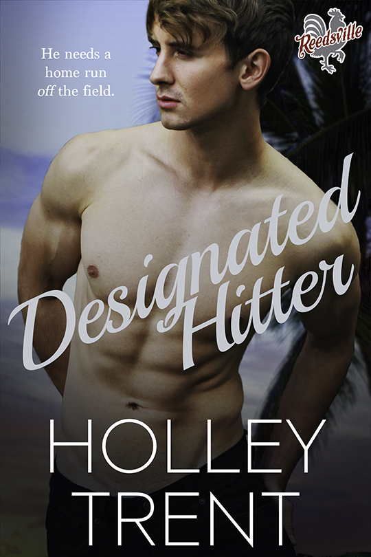Designated Hitter by Holley Trent, romance novel, CJC Photography, book cover photographer