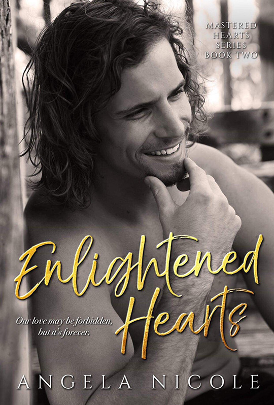 Enlightened Hearts by Angela Nicole, Angela Nicole author, CJC Photography, Florida photographer, book cover photographer, romance book cover photographer