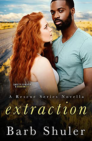 Extraction by Barb Shuler, Barb Shuler romance author, Jackie Coleman model, CJC Photography book cover photographer
