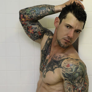 CJC Photography, Boston, book cover photographer, Lance Jones, tattoo model