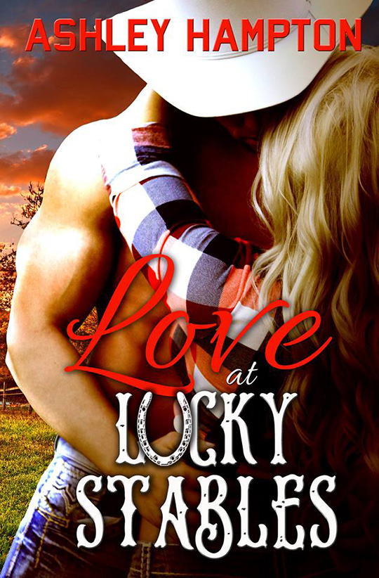 Love at Lucky Stables by Ashley Hampton, Tanner Chidester,CJC Photography, Florida photographer,  book cover photographer, romance book cover photographer 