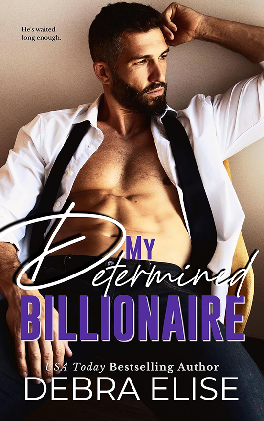 My Determined Billionaire by Debra Elise, Dominic Calvani model