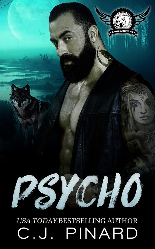 Psycho by C.J. Pinard, C.J. Pinard Author, Tony Brettman Model