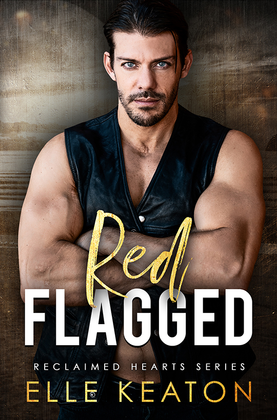 Red Flagged by Elle Keaton, Elle Keaton Author, Zachary Vazquez Model and Actor