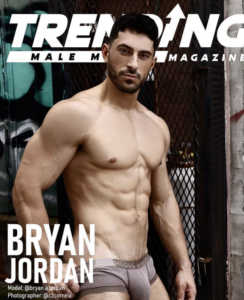 Male Model Trending Magazine, Bryan Jordan Model