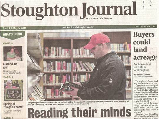 Published Work: Stoughton Journal, CJC Photography