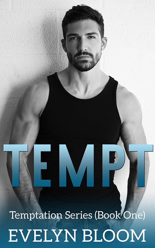 Tempt by Evelyn Bloom, Evelyn Bloom author, Dominic Calvani model