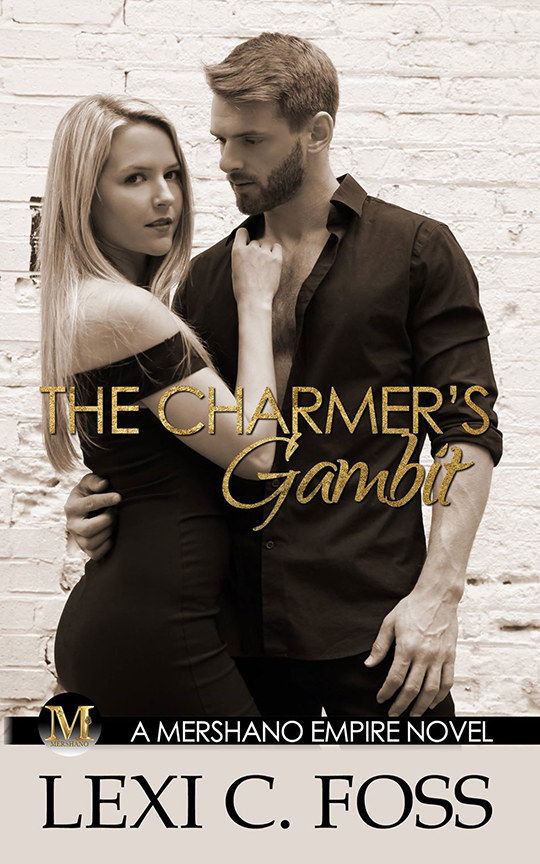 The Charmers Gambit by Lexi C. Foss, Lexi C. Foss author, Brock Grady model, CJC Photography, Florida photographer, book cover photographer, romance book cover photographer