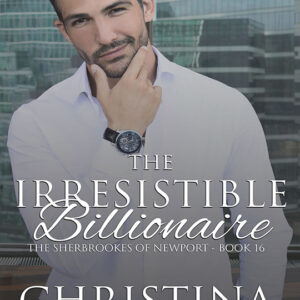 The Irresistible Billionaire by Christina Tetreault, Christina Tetreault romance author, Dominic Calvani model, CJC Photography book cover photographer
