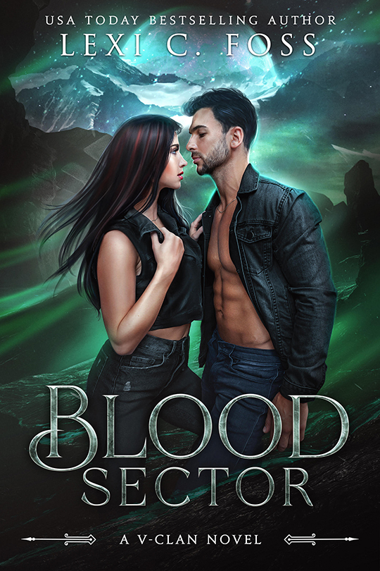 Blood Sector by Lexi C. Foss, Lexi C. Foss author, CJC Photography book cover photograpgher