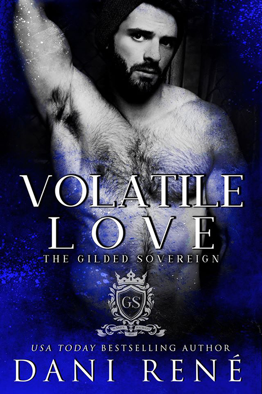 Volatile Love by Dani Rene, Dani Rene USA Today bestselling author, Brock Grady model, CJC Photography book cover photographer